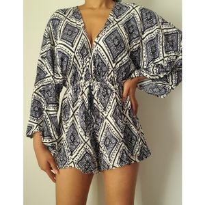 Romper, Bohemian pattern, Size M